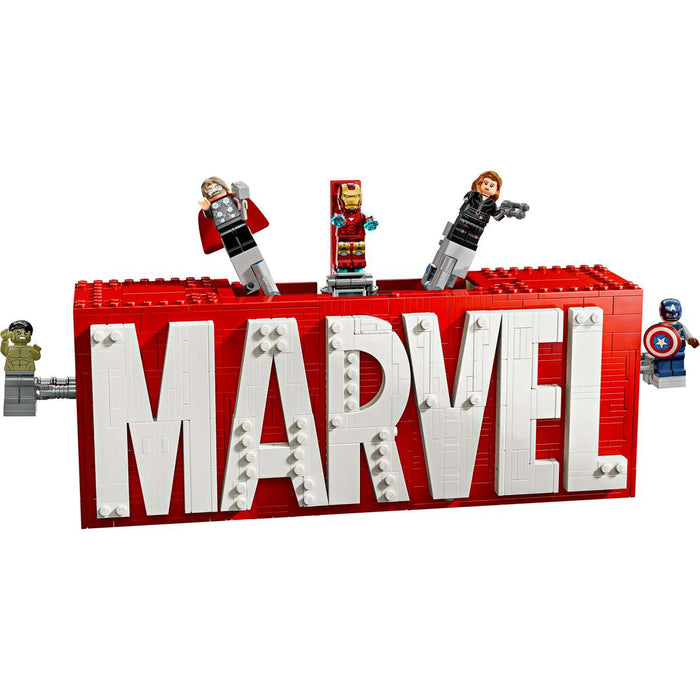 LEGO Logo E Minifigure Marvel - 76313