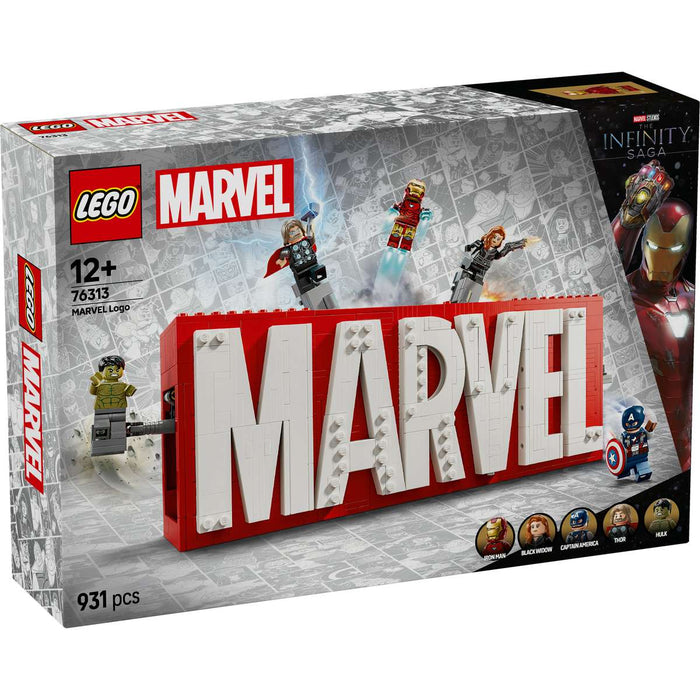 LEGO Logo E Minifigure Marvel - 76313