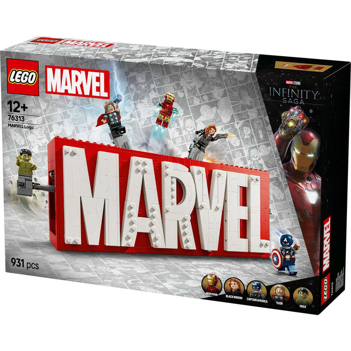 LEGO Logo E Minifigure Marvel - 76313