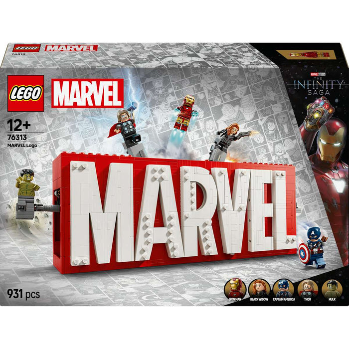 LEGO Logo E Minifigure Marvel - 76313