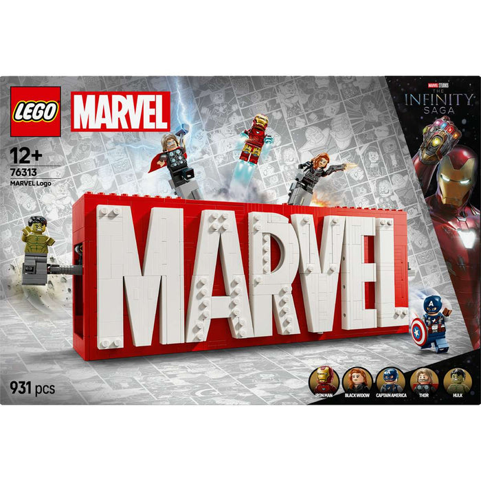 LEGO Logo E Minifigure Marvel - 76313