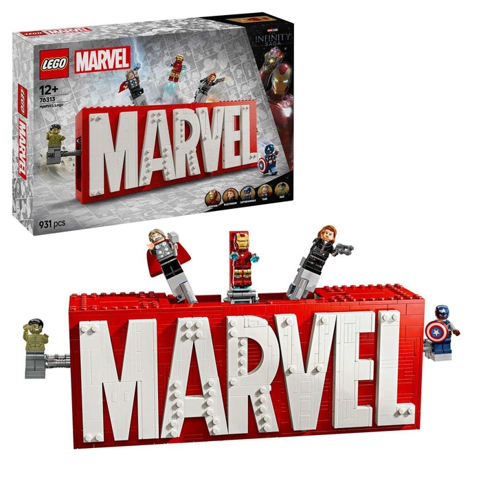 LEGO Logo E Minifigure Marvel - 76313