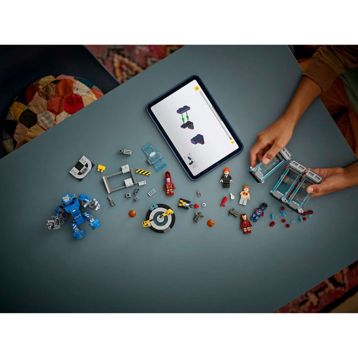 LEGO Laboratorio Iron Man Sala Delle Armature - 76315