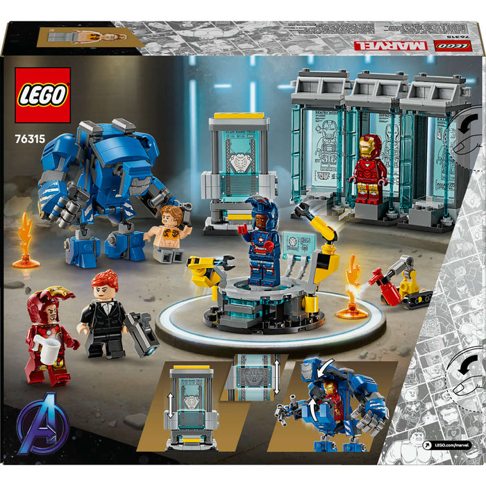 LEGO Laboratorio Iron Man Sala Delle Armature - 76315