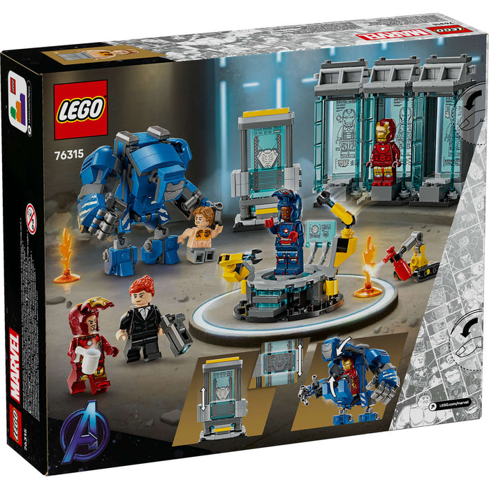 LEGO Laboratorio Iron Man Sala Delle Armature - 76315