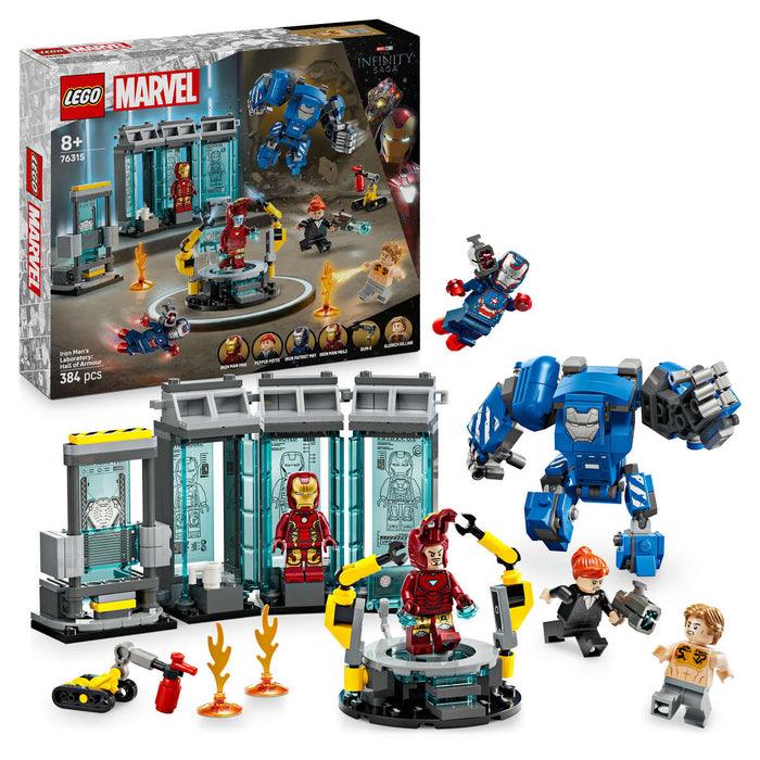 LEGO Laboratorio Iron Man Sala Delle Armature - 76315