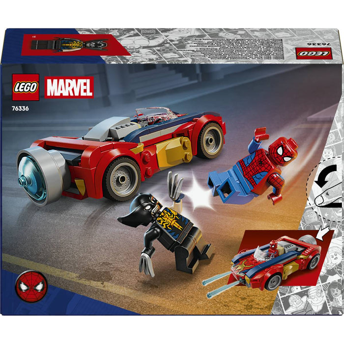 LEGO Auto Di Spider-Man Vs Venomized Wolverine - 76336