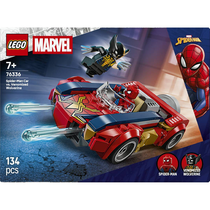 LEGO Auto Di Spider-Man Vs Venomized Wolverine - 76336