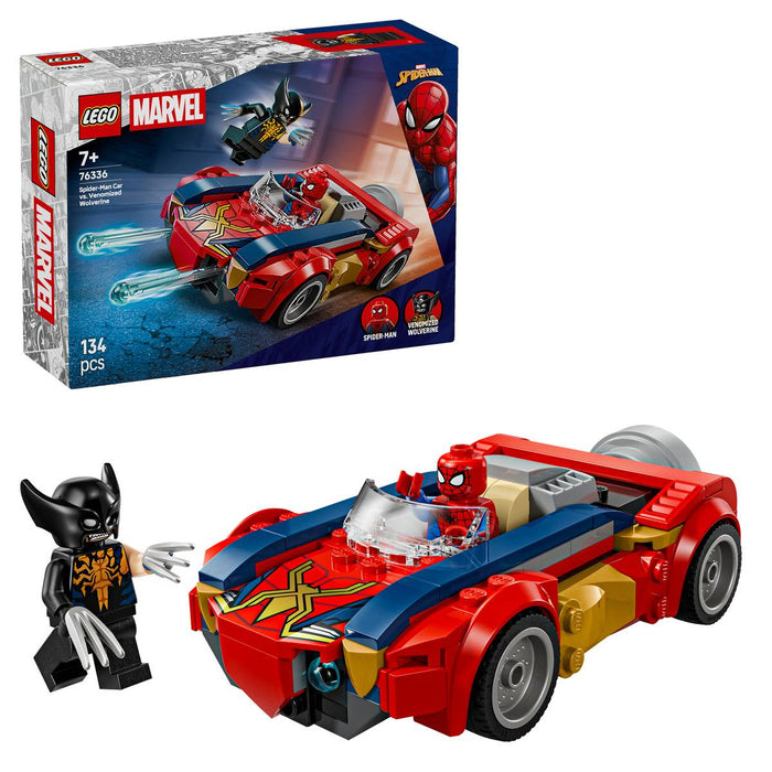 LEGO Auto Di Spider-Man Vs Venomized Wolverine - 76336