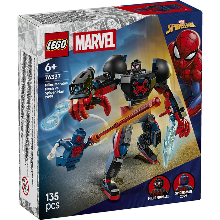 LEGO Mech Di Miles Morales Vs Spider-Man 2099 - 76337