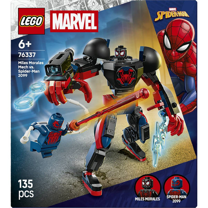 LEGO Mech Di Miles Morales Vs Spider-Man 2099 - 76337