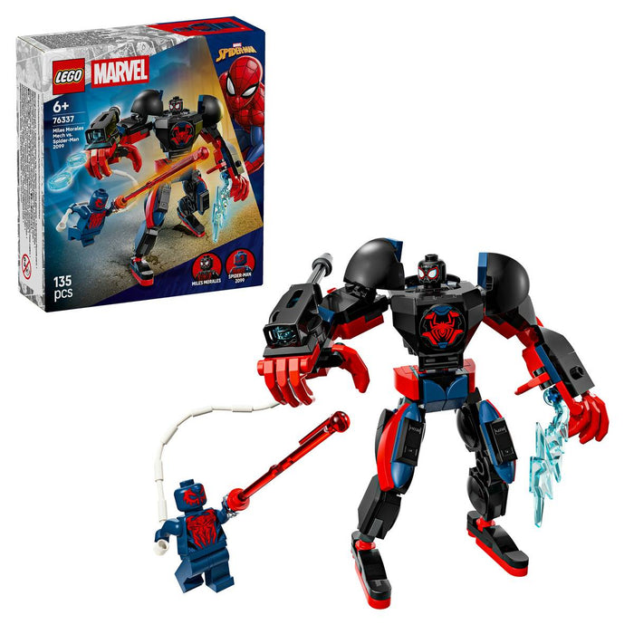 LEGO Mech Di Miles Morales Vs Spider-Man 2099 - 76337