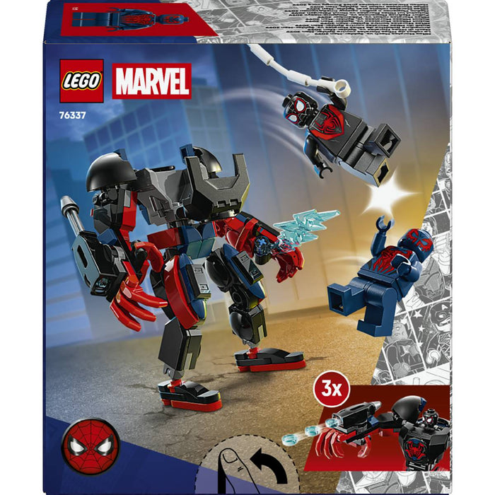 LEGO Mech Di Miles Morales Vs Spider-Man 2099 - 76337