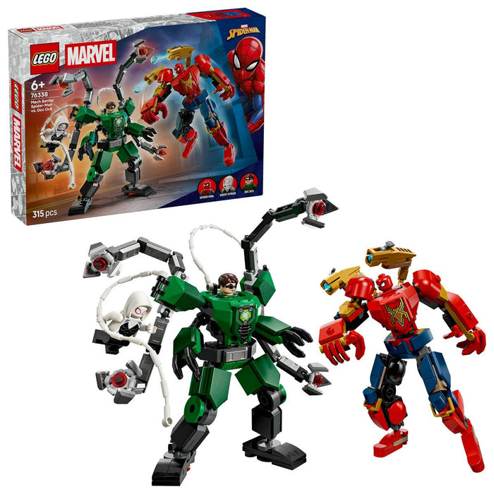 LEGO Battaglia Mech: Spider-Man Vs Doc Ock - 76338