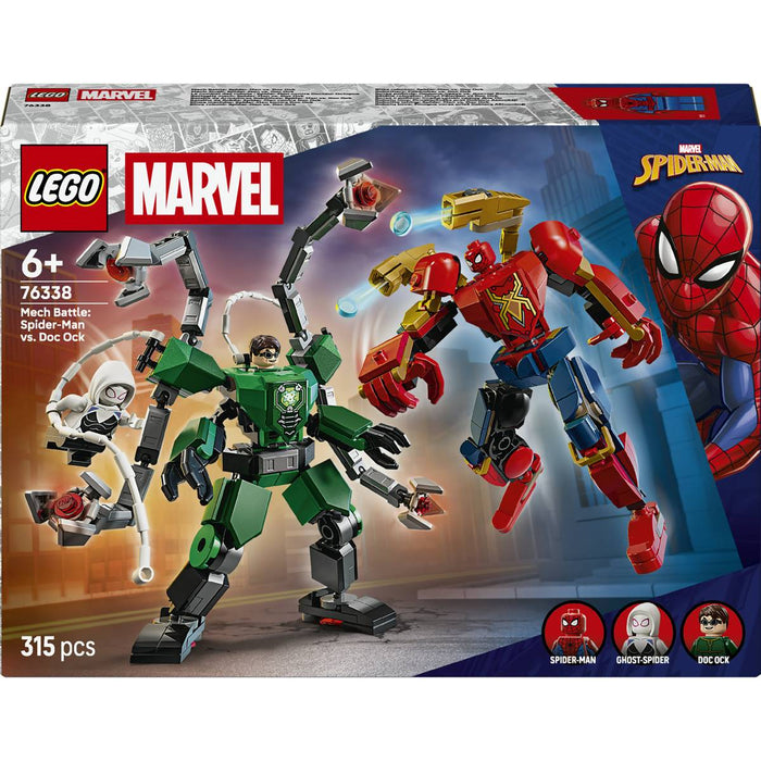 LEGO Battaglia Mech: Spider-Man Vs Doc Ock - 76338