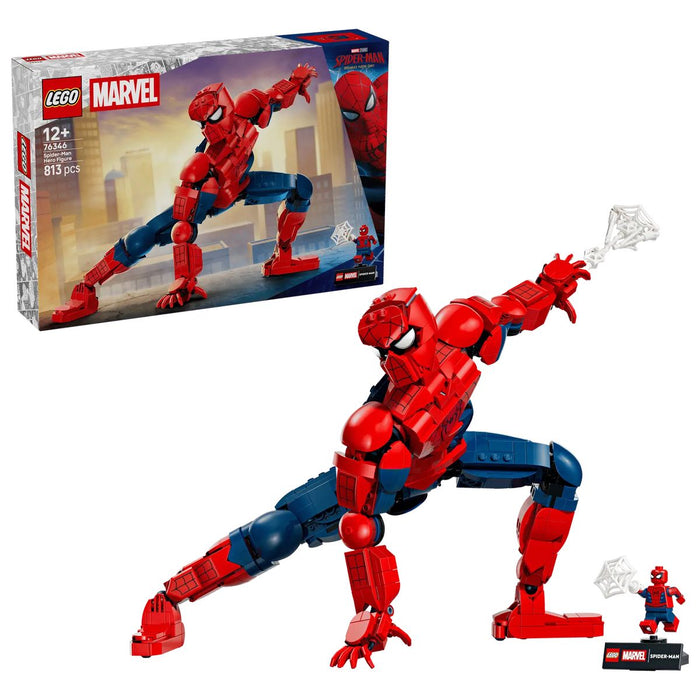 LEGO Personaggio Di Spider-Man - 76346, Action Figure Giocattolo Con Minifigure Da Collezione, Regalo Per Bambini 12+