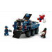 LEGO Spider-Man: Inseguimento Del Trasportatore Di Detenuti - 76349, Macchina Giocattolo, 4 Minifigure, Regalo 8+ Anni