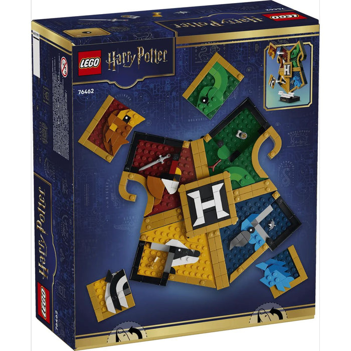 LEGO Stemma Della Casa Di Hogwarts - 76462, Giocattolo Wall Art 3D Con Animali, Regalo Di Compleanno Per Bambini 12+