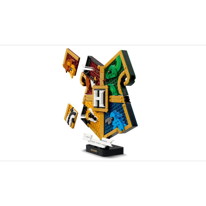 LEGO Stemma Della Casa Di Hogwarts - 76462, Giocattolo Wall Art 3D Con Animali, Regalo Di Compleanno Per Bambini 12+