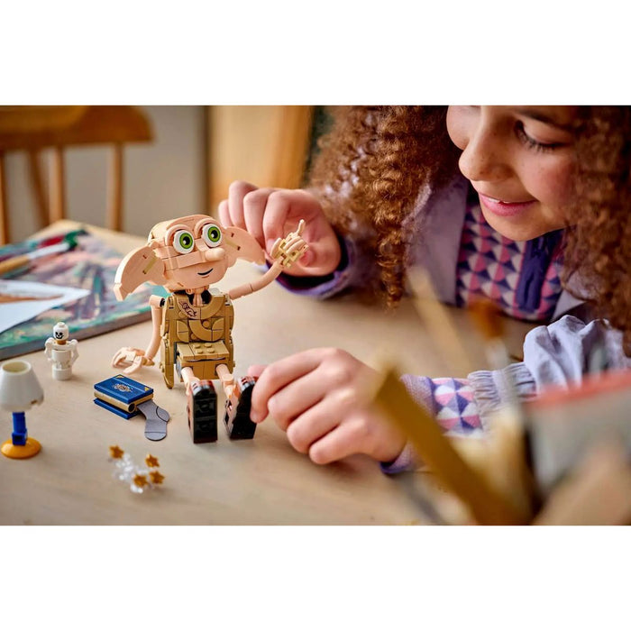 LEGO 2In1 Dobby L'Elfo Libero - 76469, Gioco Trasformabile In Kreacher, Decorazione Cameretta, Regalo Bambini 8+