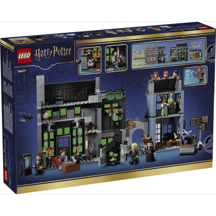 LEGO Negozi Di Magia Di Notturn Alley - 76471, Giocattolo Con 8 Minifigure E Patronus Da Collezione, Regalo Da 8+