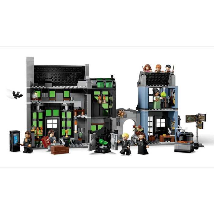 LEGO Negozi Di Magia Di Notturn Alley - 76471, Giocattolo Con 8 Minifigure E Patronus Da Collezione, Regalo Da 8+