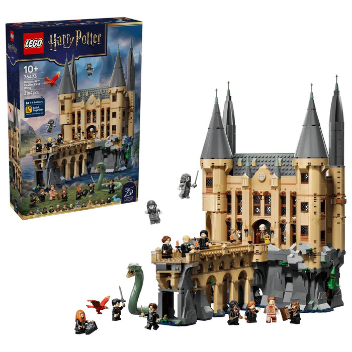 LEGO Castello Di Hogwarts: Ala Est - 76473, Giocattolo Con 13 Minifigure E Patronus Da Collezione, Regalo Da 10+