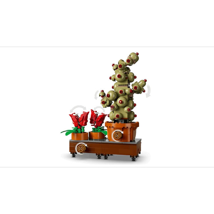 LEGO Piante Di Erbologia Di Hogwarts - 76474, Giocattolo Interattivo Con Piante Finte E Fiori In Vaso, Regalo 12+