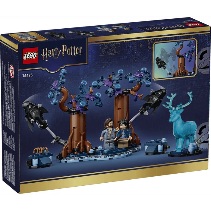 LEGO Foresta Proibita: Expecto Patronum - 76475, Giocattolo Con 2 Dissennatori, Cervo E 2 Minifigure, Regalo 7+