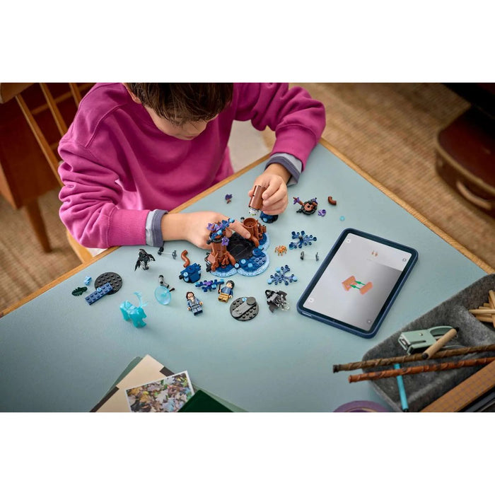 LEGO Foresta Proibita: Expecto Patronum - 76475, Giocattolo Con 2 Dissennatori, Cervo E 2 Minifigure, Regalo 7+