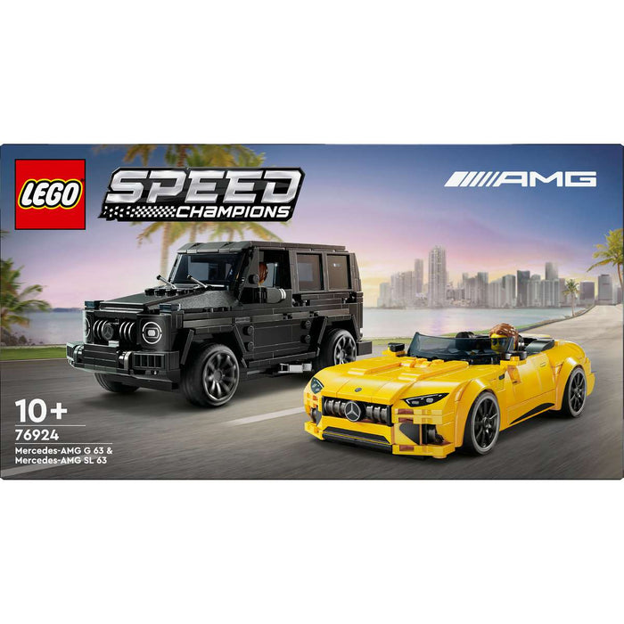 LEGO Mercedes-Amg G 63 E Mercedes-Amg Sl 63 - 76924