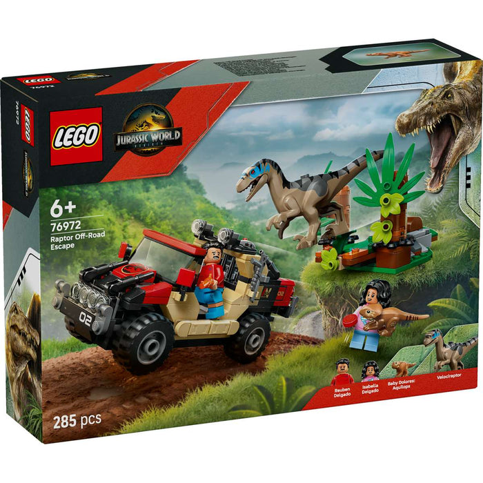 LEGO Fuga Dal Raptor Sul Fuoristrada - 76972