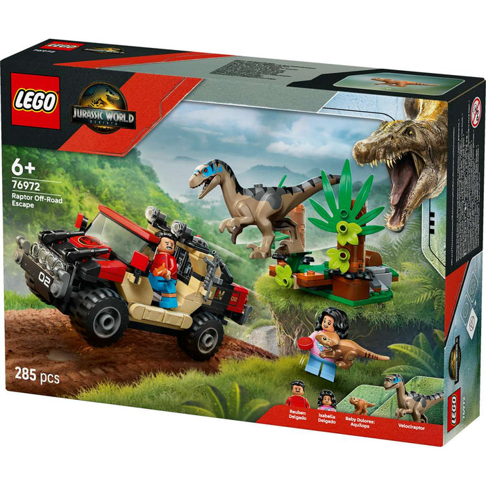 LEGO Fuga Dal Raptor Sul Fuoristrada - 76972