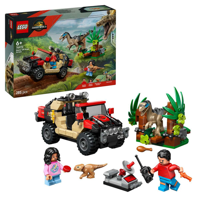 LEGO Fuga Dal Raptor Sul Fuoristrada - 76972