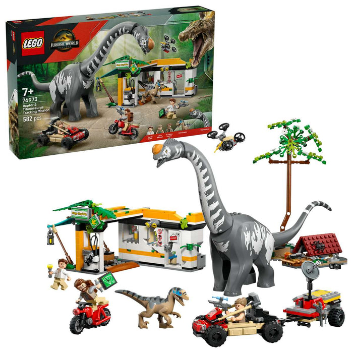 LEGO Alla Ricerca Del Raptor E Del Titanosauro - 76973