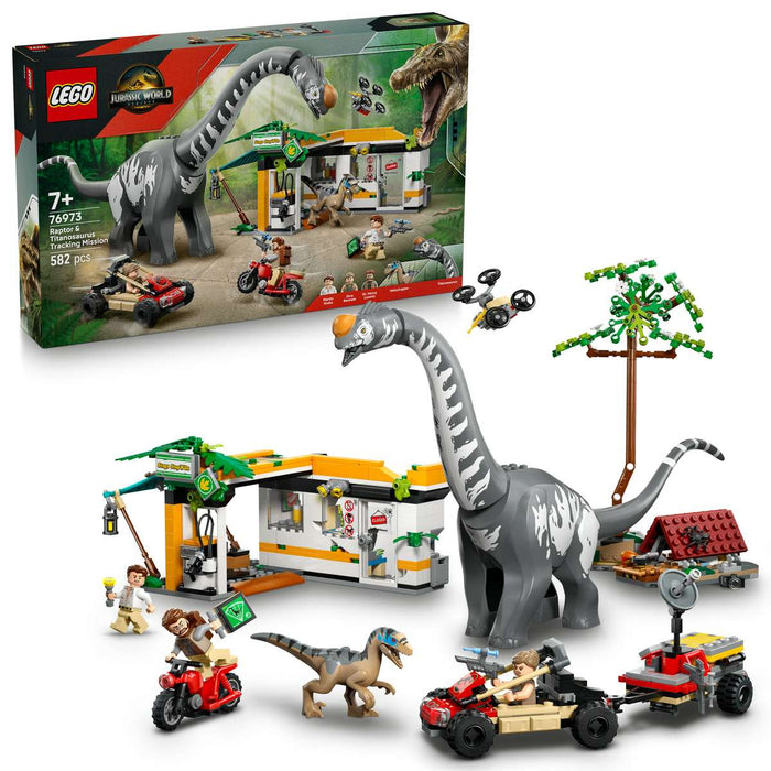 LEGO Alla Ricerca Del Raptor E Del Titanosauro - 76973