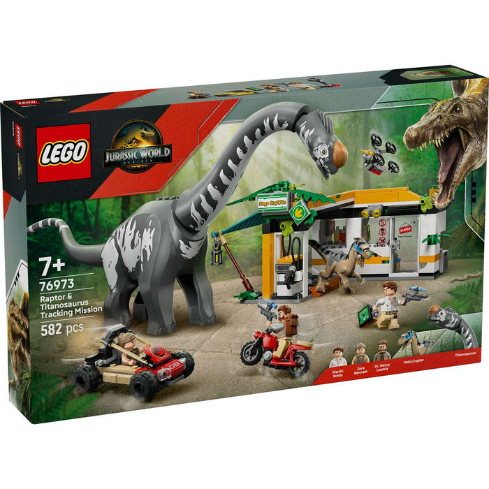 LEGO Alla Ricerca Del Raptor E Del Titanosauro - 76973