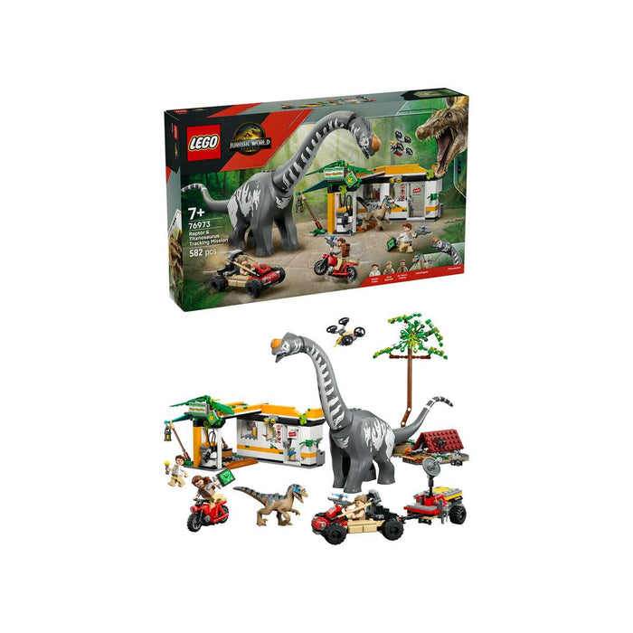 LEGO Alla Ricerca Del Raptor E Del Titanosauro - 76973