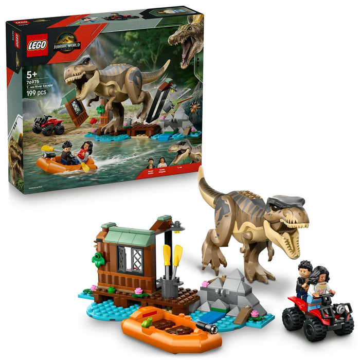 LEGO Fuga Sul Fiume Dal T Rex - 76975