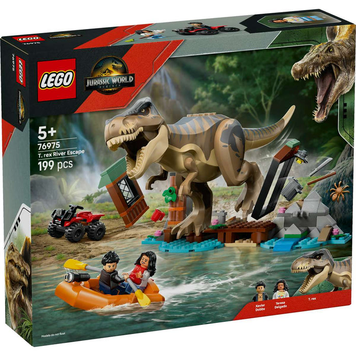 LEGO Fuga Sul Fiume Dal T Rex - 76975