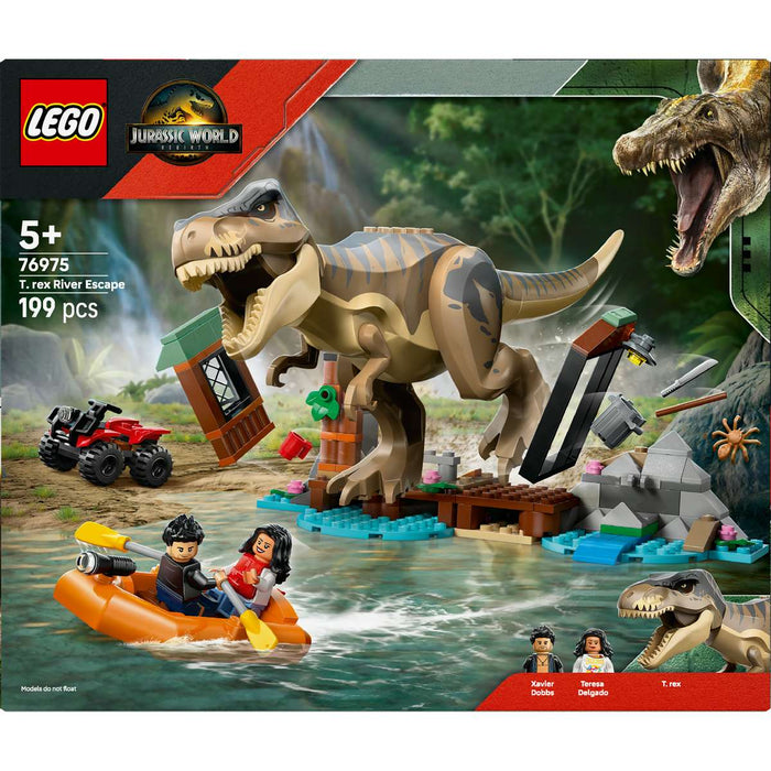 LEGO Fuga Sul Fiume Dal T Rex - 76975