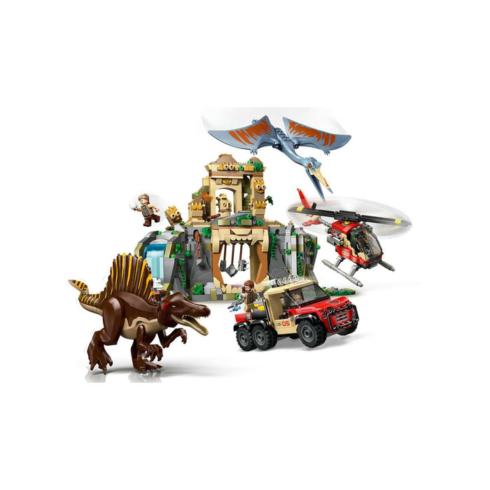 LEGO Missione Aerea Con Spinosauro E Quetzalcoatlus - 76976