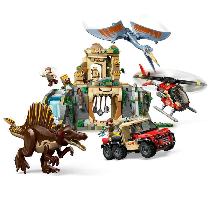 LEGO Missione Aerea Con Spinosauro E Quetzalcoatlus - 76976