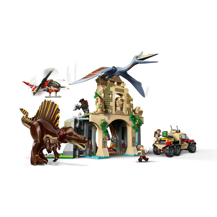 LEGO Missione Aerea Con Spinosauro E Quetzalcoatlus - 76976