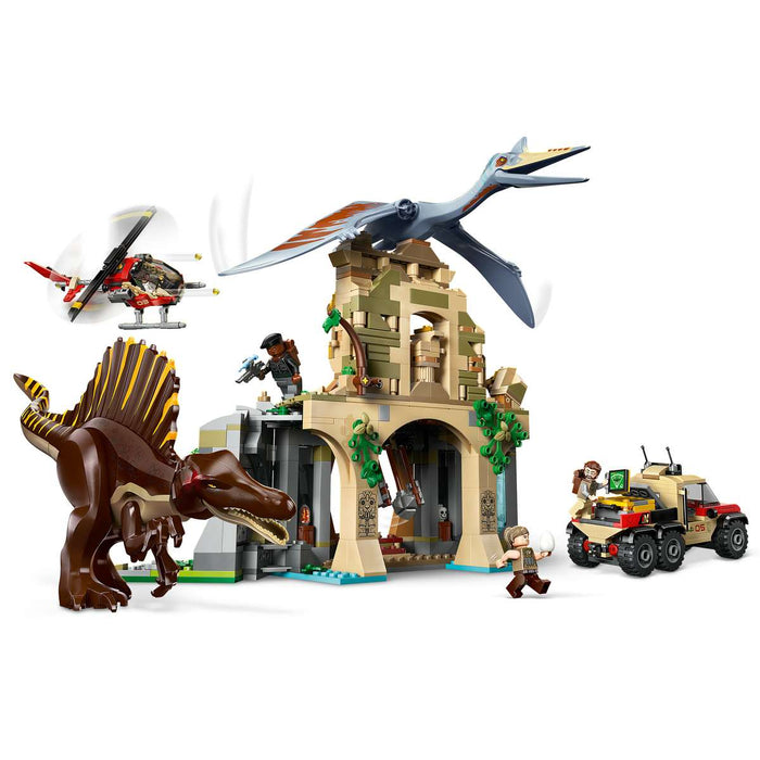 LEGO Missione Aerea Con Spinosauro E Quetzalcoatlus - 76976
