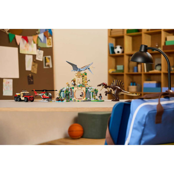 LEGO Missione Aerea Con Spinosauro E Quetzalcoatlus - 76976