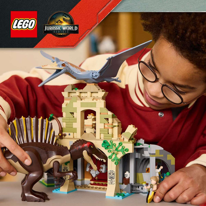 LEGO Missione Aerea Con Spinosauro E Quetzalcoatlus - 76976