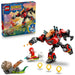 LEGO Knuckles Vs. Il Mech Egg Crusher Del Dr. Eggman Con 2 Minifigure - 77005, Anelli E Smeraldi Del Caos Per Bambini 8+