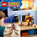 LEGO Knuckles Vs. Il Mech Egg Crusher Del Dr. Eggman Con 2 Minifigure - 77005, Anelli E Smeraldi Del Caos Per Bambini 8+