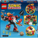 LEGO Knuckles Vs. Il Mech Egg Crusher Del Dr. Eggman Con 2 Minifigure - 77005, Anelli E Smeraldi Del Caos Per Bambini 8+